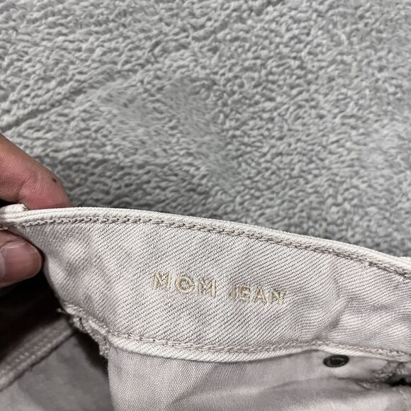 American Eagle Mom Jeans 2 X-Long Distressed High Rise - Picture 4 of 11